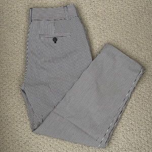 Anne Klein striped cropped pants